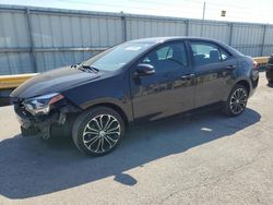 Salvage cars for sale at Dyer, IN auction: 2016 Toyota Corolla L