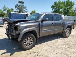 Salvage cars for sale from Copart Hampton, VA: 2018 Toyota Tacoma Double Cab