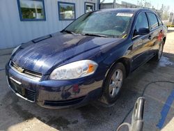 Salvage cars for sale from Copart Pekin, IL: 2007 Chevrolet Impala LT