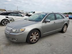Salvage cars for sale at Grand Prairie, TX auction: 2009 Lincoln MKZ