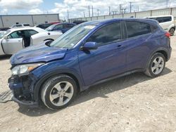 Salvage cars for sale at Haslet, TX auction: 2016 Honda HR-V LX