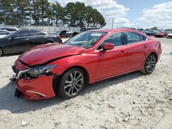 Salvage cars for sale at Loganville, GA auction: 2017 Mazda 6 Grand Touring