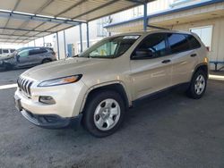 Jeep Cherokee Sport salvage cars for sale: 2014 Jeep Cherokee Sport