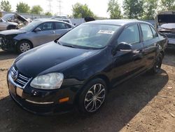 Salvage cars for sale at Elgin, IL auction: 2008 Volkswagen Jetta S