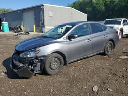 Vehiculos salvage en venta de Copart West Mifflin, PA: 2017 Nissan Sentra S