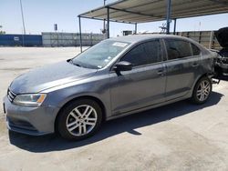 Salvage cars for sale at Anthony, TX auction: 2015 Volkswagen Jetta Base