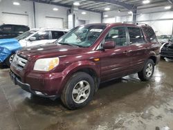 Salvage cars for sale from Copart Ham Lake, MN: 2007 Honda Pilot EXL