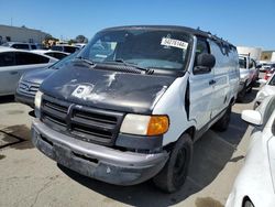 Salvage cars for sale from Copart Martinez, CA: 2000 Dodge RAM Van B1500