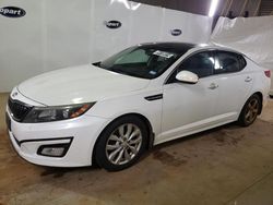 Salvage cars for sale from Copart Longview, TX: 2015 KIA Optima EX