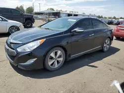Salvage cars for sale from Copart Denver, CO: 2012 Hyundai Sonata Hybrid