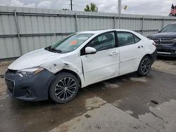 Salvage cars for sale at Littleton, CO auction: 2014 Toyota Corolla L
