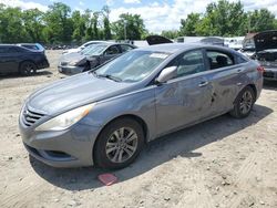 Salvage cars for sale from Copart Baltimore, MD: 2012 Hyundai Sonata GLS