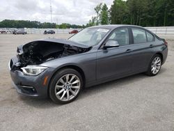 Salvage cars for sale at Dunn, NC auction: 2018 BMW 320 I