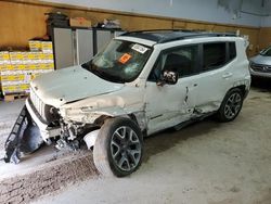 Salvage cars for sale at Kincheloe, MI auction: 2017 Jeep Renegade Latitude