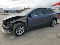 Salvage cars for sale at Grand Prairie, TX auction: 2021 Tesla Model Y