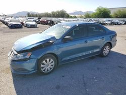 Salvage cars for sale at Las Vegas, NV auction: 2016 Volkswagen Jetta S