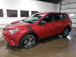 Salvage cars for sale from Copart Blaine, MN: 2016 Toyota Rav4 LE