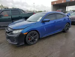 Salvage cars for sale at Fort Wayne, IN auction: 2019 Honda Civic Sport