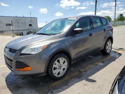 Salvage cars for sale at Chicago Heights, IL auction: 2014 Ford Escape S