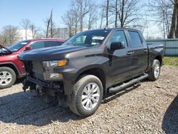 Salvage cars for sale from Copart Central Square, NY: 2020 Chevrolet Silverado K1500 Custom