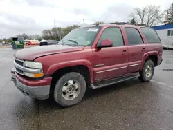 Salvage cars for sale from Copart Ham Lake, MN: 2002 Chevrolet Tahoe K1500
