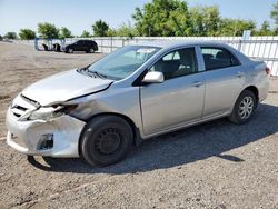 Salvage cars for sale from Copart Ontario Auction, ON: 2013 Toyota Corolla Base