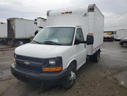 Salvage trucks for sale at Woodhaven, MI auction: 2013 Chevrolet Express G3500