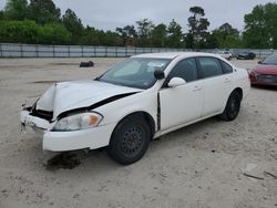 Chevrolet salvage cars for sale: 2008 Chevrolet Impala Police