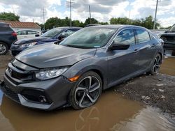 Salvage cars for sale from Copart Columbus, OH: 2019 Honda Civic EX