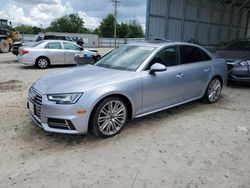 Salvage cars for sale at Midway, FL auction: 2017 Audi A4 Premium Plus