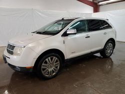 Salvage cars for sale from Copart Mercedes, TX: 2009 Lincoln MKX