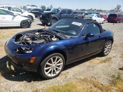 Salvage cars for sale at Sacramento, CA auction: 2007 Mazda MX-5 Miata