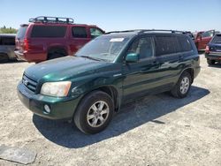 Salvage cars for sale at Antelope, CA auction: 2002 Toyota Highlander Limited
