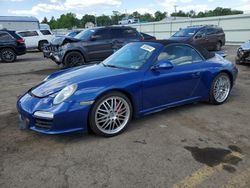 Salvage cars for sale at Pennsburg, PA auction: 2009 Porsche 911 Carrera S Cabriolet