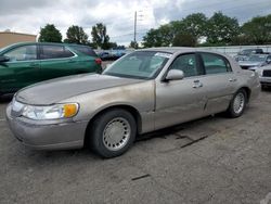 Salvage cars for sale at Moraine, OH auction: 2001 Lincoln Town Car Executive