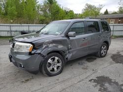 Salvage cars for sale at Albany, NY auction: 2012 Honda Pilot EX