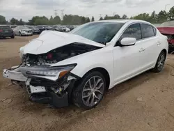 Salvage cars for sale at Elgin, IL auction: 2019 Acura ILX Premium