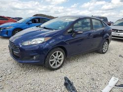 Salvage cars for sale at Temple, TX auction: 2016 Ford Fiesta SE