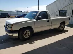 Salvage trucks for sale at Dyer, IN auction: 2007 Chevrolet Silverado C1500 Classic