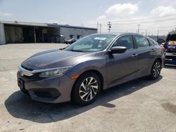 Salvage cars for sale from Copart Sun Valley, CA: 2016 Honda Civic EX