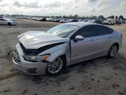 Salvage cars for sale from Copart Sikeston, MO: 2019 Ford Fusion SE