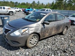 Salvage cars for sale from Copart Windham, ME: 2016 Nissan Versa S