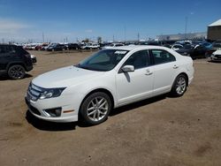 Salvage cars for sale at Brighton, CO auction: 2012 Ford Fusion SEL
