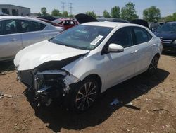 Salvage cars for sale at Elgin, IL auction: 2018 Toyota Corolla L