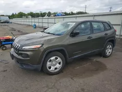 Jeep salvage cars for sale: 2015 Jeep Cherokee Sport