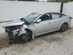 Nissan Altima sv salvage cars for sale: 2021 Nissan Altima SV