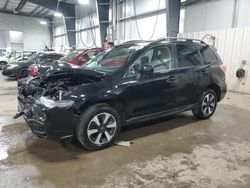 Salvage cars for sale at Ham Lake, MN auction: 2017 Subaru Forester 2.5I Premium