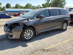 Salvage cars for sale at Wichita, KS auction: 2017 Chrysler Pacifica Touring L