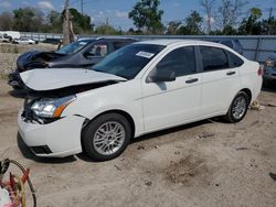 Salvage cars for sale from Copart Riverview, FL: 2010 Ford Focus SE