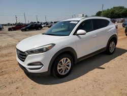 Salvage cars for sale from Copart Oklahoma City, OK: 2016 Hyundai Tucson Limited